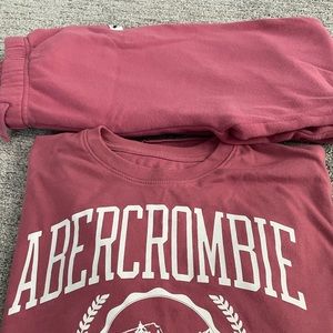 Abercrombie and Fitch Kids long sleeve tee and sweat pants